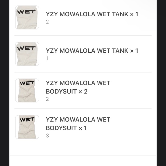 YZY MOWALOLA WET TANK - Picture 10 of 13